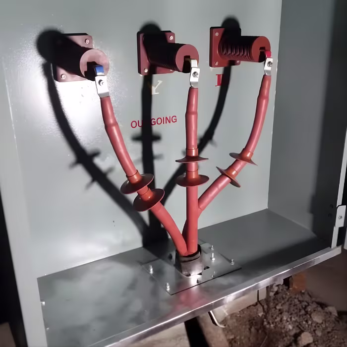 Indoor termination kit installation